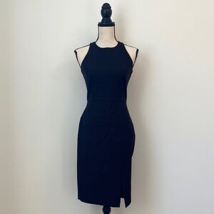 Banana Republic Black Midi Dress